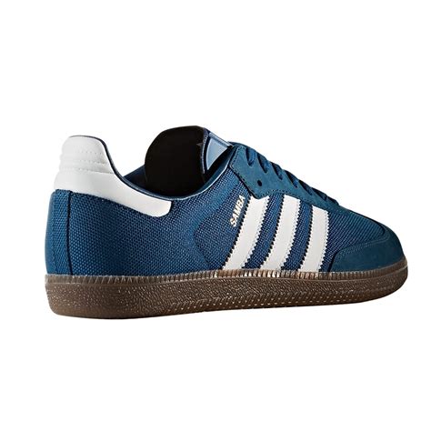 adidas sambas weiß blau|Adidas originals samba decon.